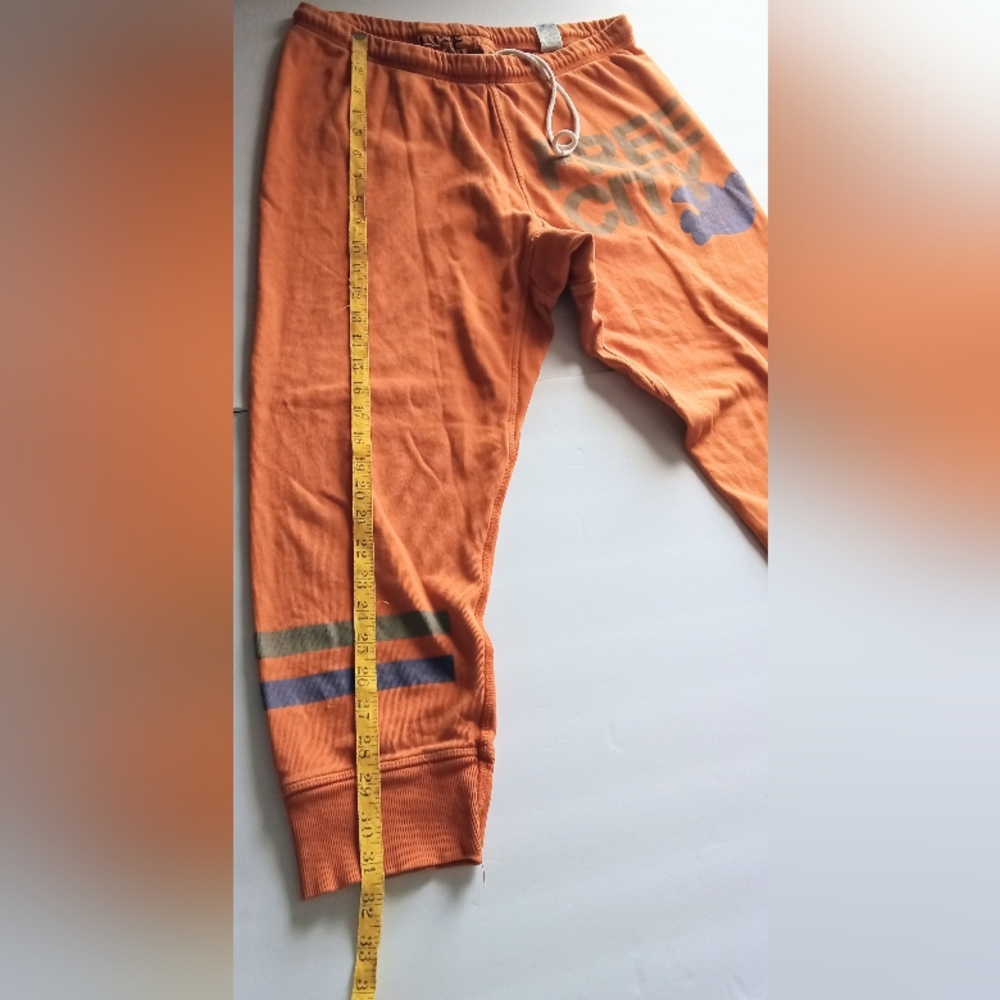 Freecity- Orange Track Pants - Picture 5 of 10